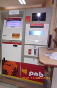 PNB Electronic Cheque Deposit Machine